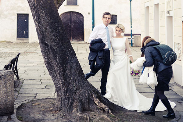 Svatba Ilona a Norbert - asistentka asistentka fotografa na svatbě